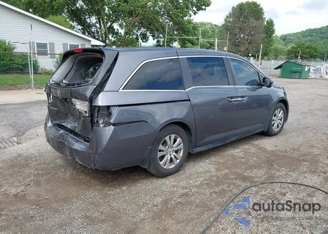 2016 Honda Odyssey Se из США, поврежденный, VIN 5FNRL5H30GB169201